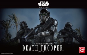 BANDAI STAR WARS ROGUE ONE 1/12 Scale DEATH TROOPER Plastic Model Kit - DEATH_TROOPER