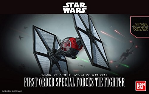 Bandai Star Wars Fast Order Special Force Tie Fighter 1/72 Scale Platic Model - HGD-203219