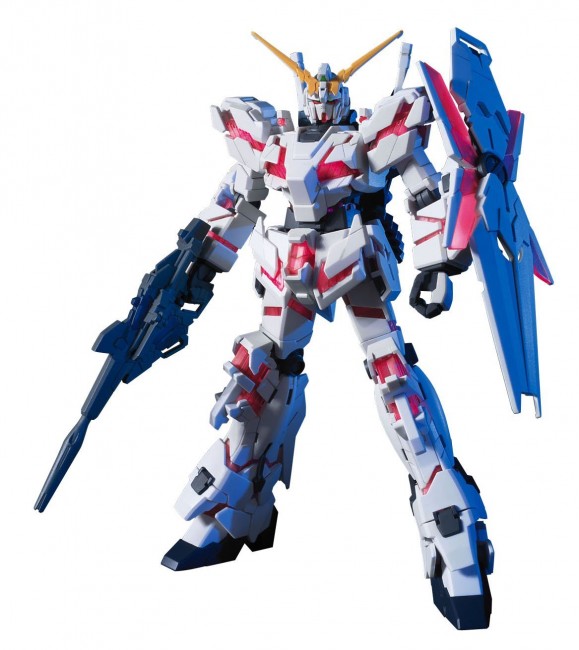 Bandai Hobby HGUC #100 RX-0 UNICORN GUNDAM Destroy Mode 1/144 Scale Model - 161011