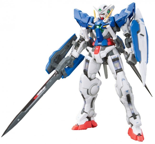 Bandai Hobby Real Grade 1/144-Scale 00 Raiser Gundam 00 Action Figure