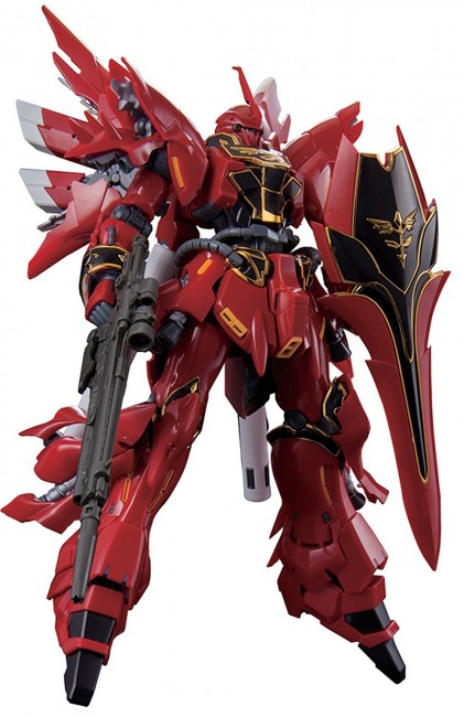 Bandai Hobby RG MSN-06S Sinanju "Gundam UC" Action Figure (1/144 Scale) - MSN-06S