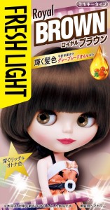 JAPAN Fresh Light MILKY HAIR COLOR Kit Multi 13 Color - Royal Brown - Royal