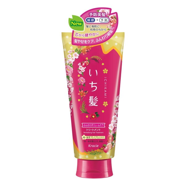 JAPAN  ICHIKAMI Hair Fluffy Volume Care Revitalizing Treatment - 4901417618634