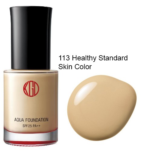 JAPAN Koh Gen Do 12 / 2 / 13 / 113 /123 / 143 / 213 Maifanshi Aqua Foundation 7 color SPF25 PA++ - 113- Natural Standard - 4560143650358