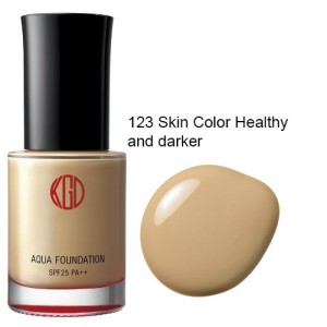 JAPAN Koh Gen Do 12 / 2 / 13 / 113 /123 / 143 / 213 Maifanshi Aqua Foundation 7 color SPF25 PA++ - 123- Dark Skin - 4560143650365