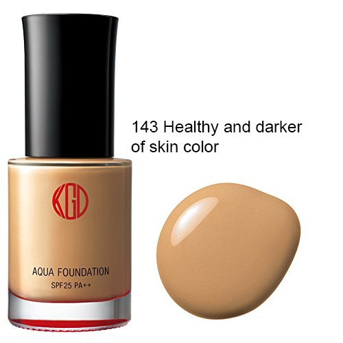 JAPAN Koh Gen Do 12 / 2 / 13 / 113 /123 / 143 / 213 Maifanshi Aqua Foundation 7 color SPF25 PA++ - 143- Dense Skin - 4560143653892